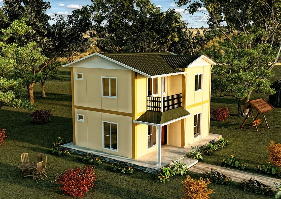 İki Katlı 100 m2 Dış Görünüm