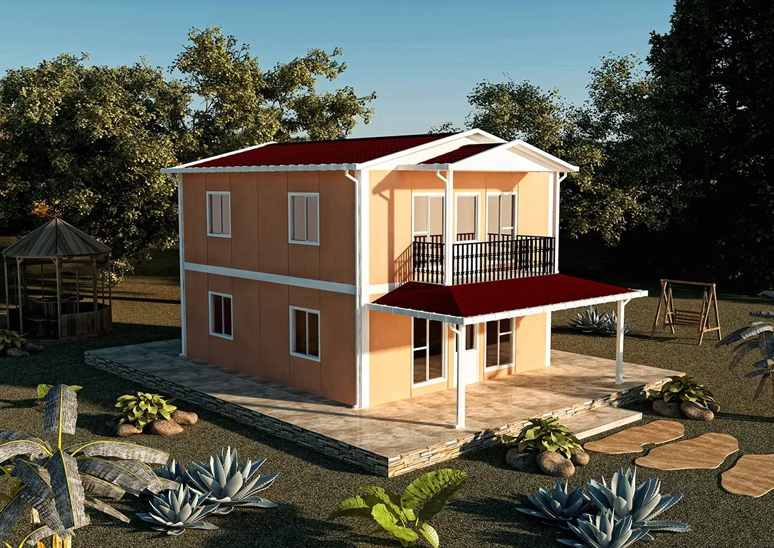 İki Katlı 124 m2 Dış Görünüm