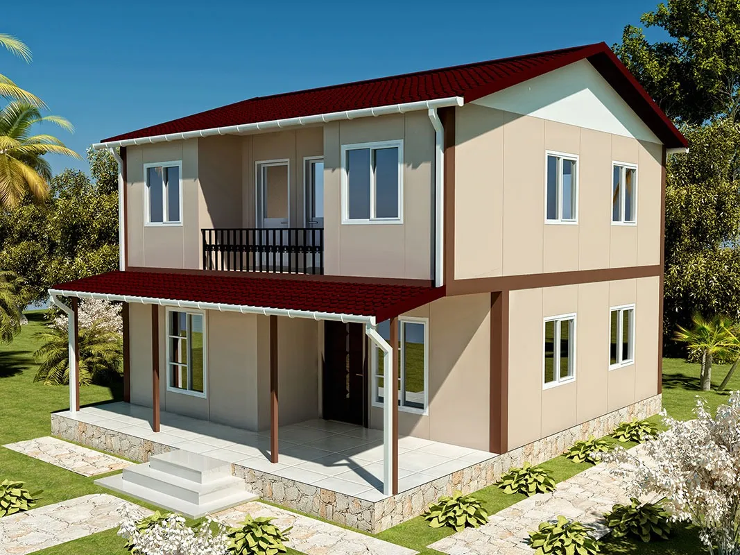İki Katlı 131 m2 Dış Görünüm