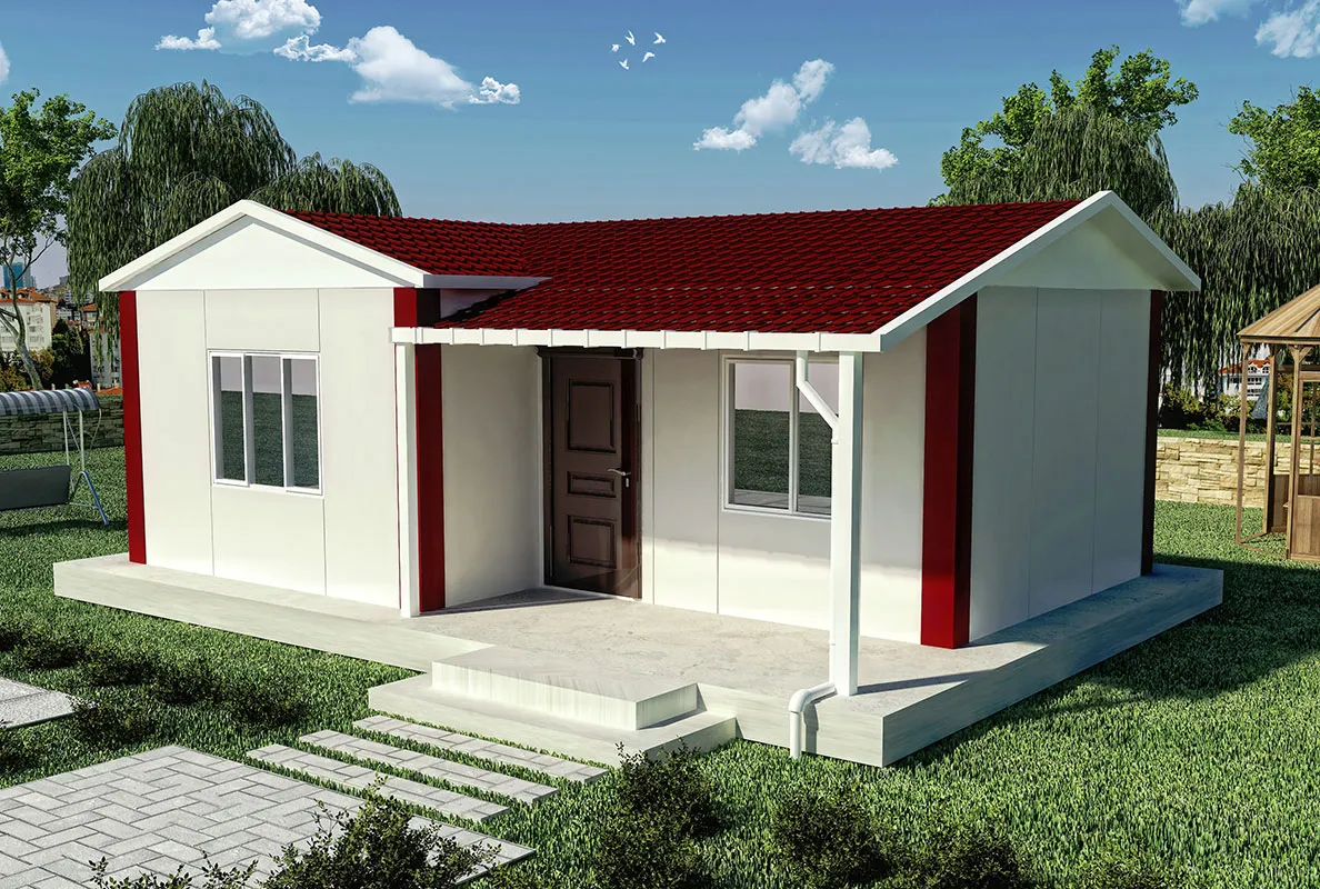 Tek Katlı 40 m2 Dış Görünüm