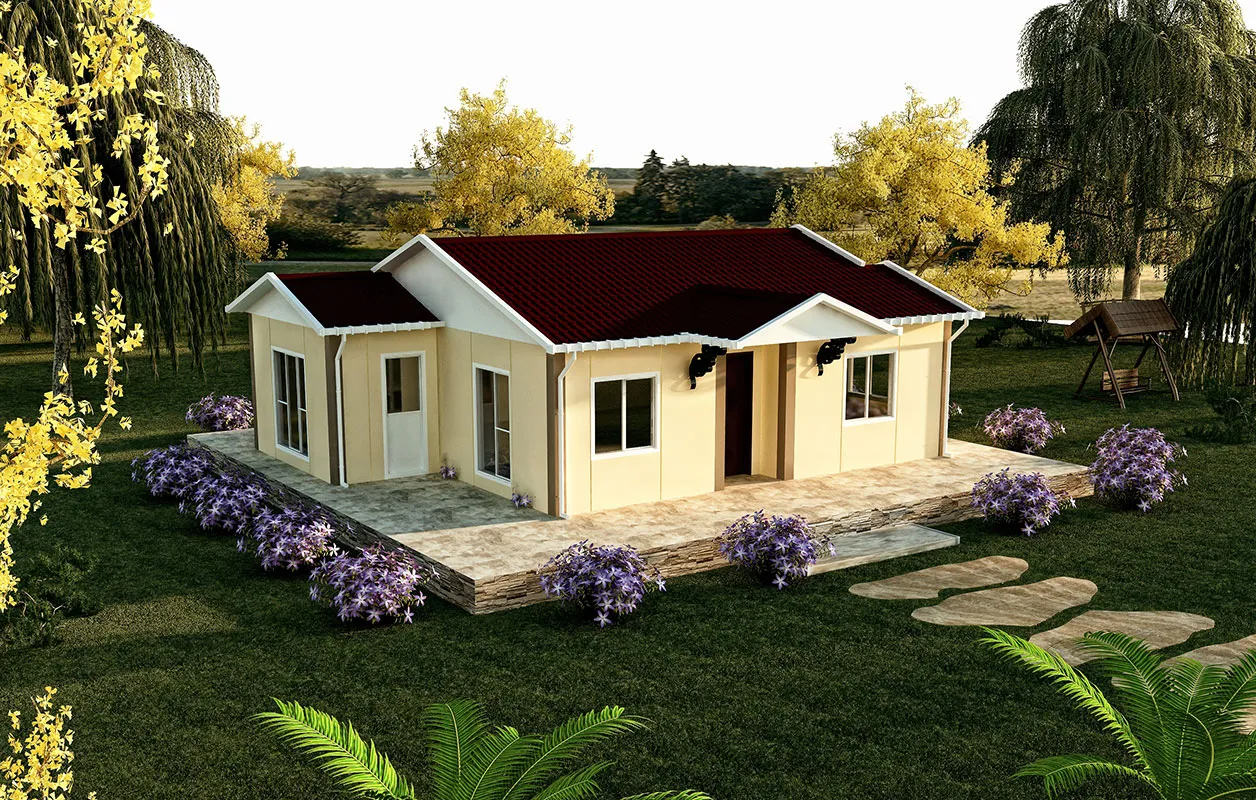 Tek Katlı 72 m2 Dış Görünüm
